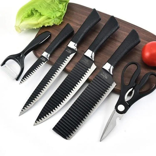 6-in-1 Knife Set – Precision, Durability, and Style