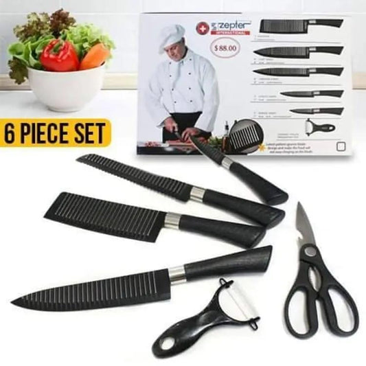 6-in-1 Knife Set – Precision, Durability, and Style