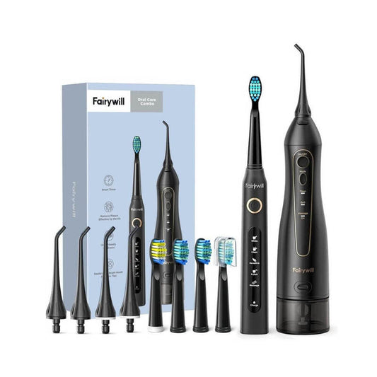 Fairywill Oral Care Combo  Water Flosser + Toothbrush